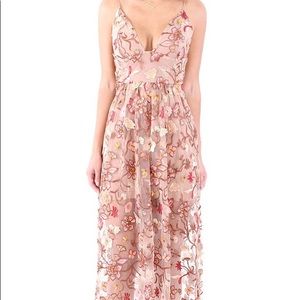 For Love and Lemons Botanic Midi Dress